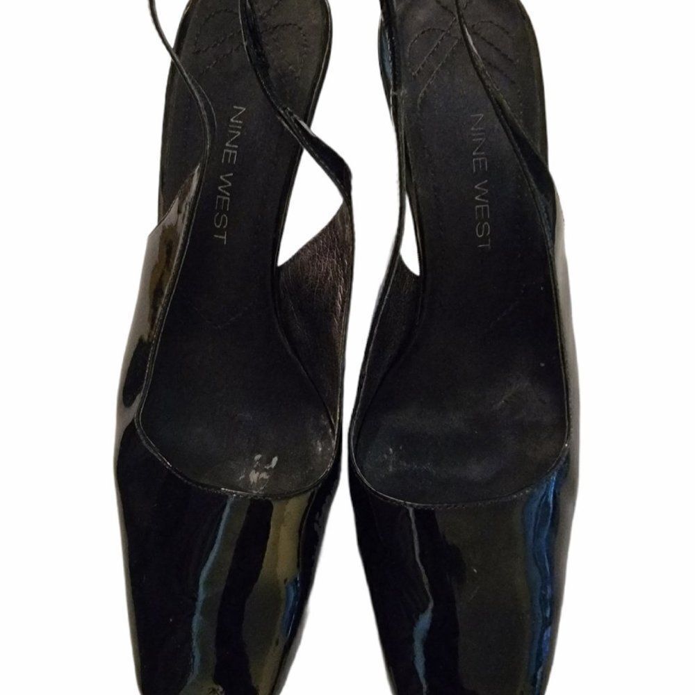 Nine West Womens Stiletto Heel Slingback Sandals 7